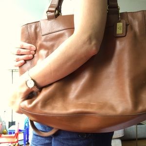 Fossil SHB1231 Tessa pebbled genuine leather Tote